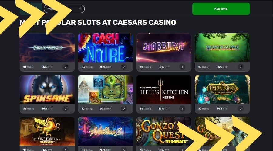 Caesars Casino and Sports